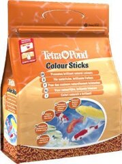 Barība zivīm Tetra Pond Colour Sticks, 4 l cena un informācija | Zivju barība | 220.lv