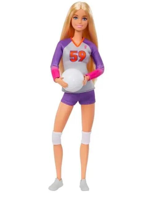 Lelle volejboliste Barbie цена и информация | Rotaļlietas meitenēm | 220.lv