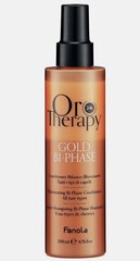 Izsmidzināms kondicionieris Fanola Oro Therapy Gold Bi-Phase, 200 ml cena un informācija | Matu kondicionieri, balzāmi | 220.lv