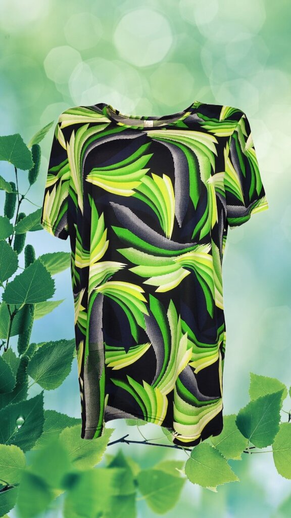 T-krekls sievietēm Kinga, zaļš цена и информация | T-krekli sievietēm | 220.lv