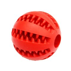 Gumijas suņu rotaļlieta, sarkana, 5cm cena un informācija | Suņu rotaļlietas | 220.lv