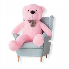 Plīša lācis, rozā, 160 cm cena un informācija | Mīkstās (plīša) rotaļlietas | 220.lv