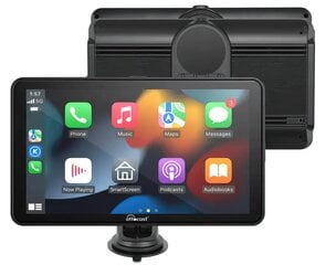 Портативный автомобильный дисплей 7" Apple Carplay Android Auto Ottocast  цена и информация | FM Модуляторы | 220.lv