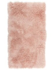 Paklājs mākslīgā aitāda rozā 120x160cm cena un informācija | Paklāji | 220.lv
