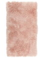 Paklājs mākslīgā aitāda rozā 120x160cm