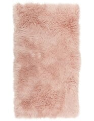 Paklājs mākslīgā aitāda rozā 150x200cm cena un informācija | Paklāji | 220.lv