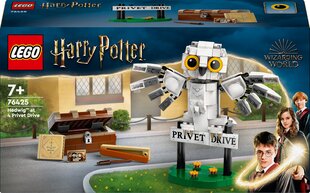 76425 LEGO® Harry Potter Hedviga ceturtajā Dzīvžogu ielas mājā cena un informācija | Konstruktori | 220.lv