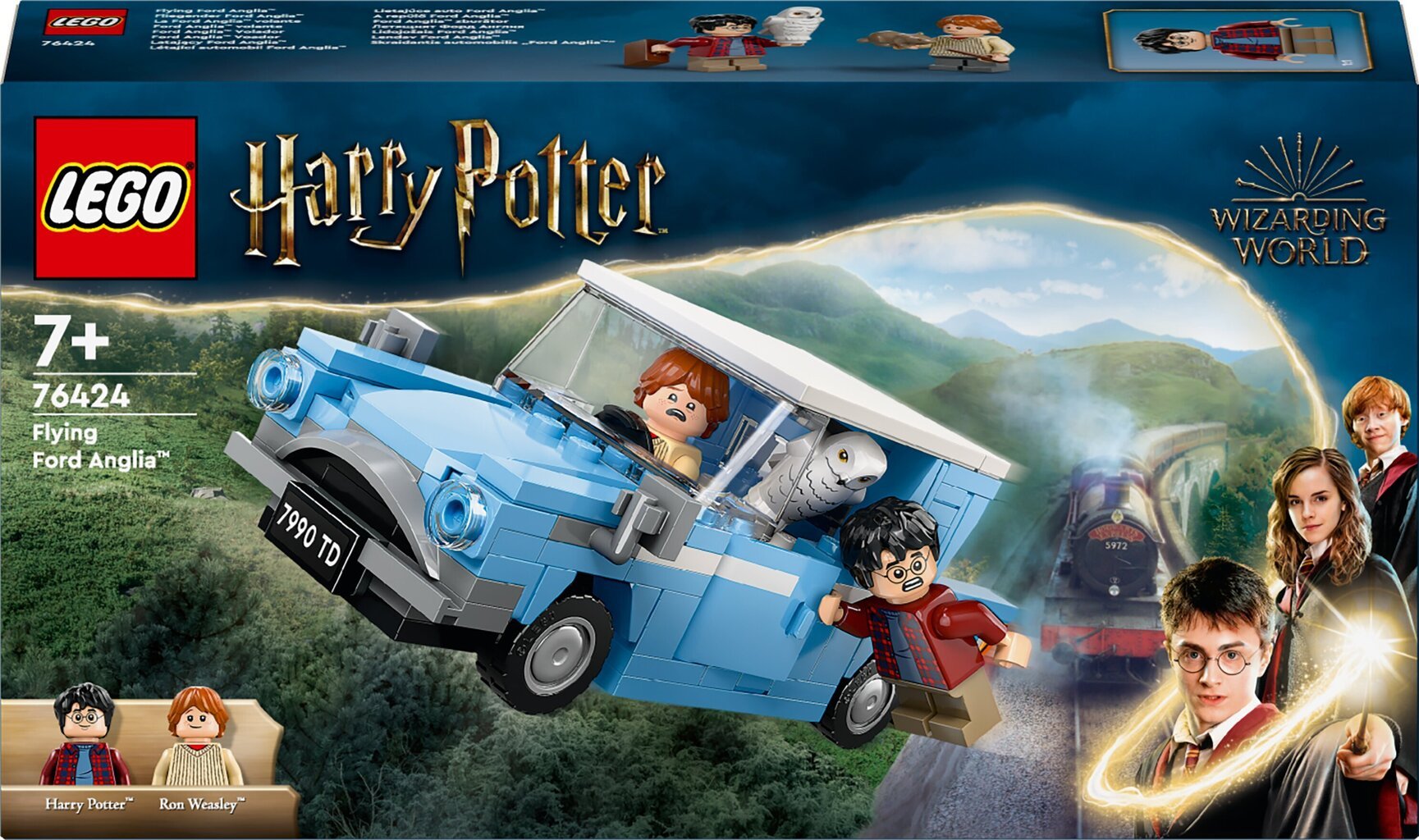 76424 LEGO® Harry Potter Летающий автомобиль Ford Anglia цена | 220.lv