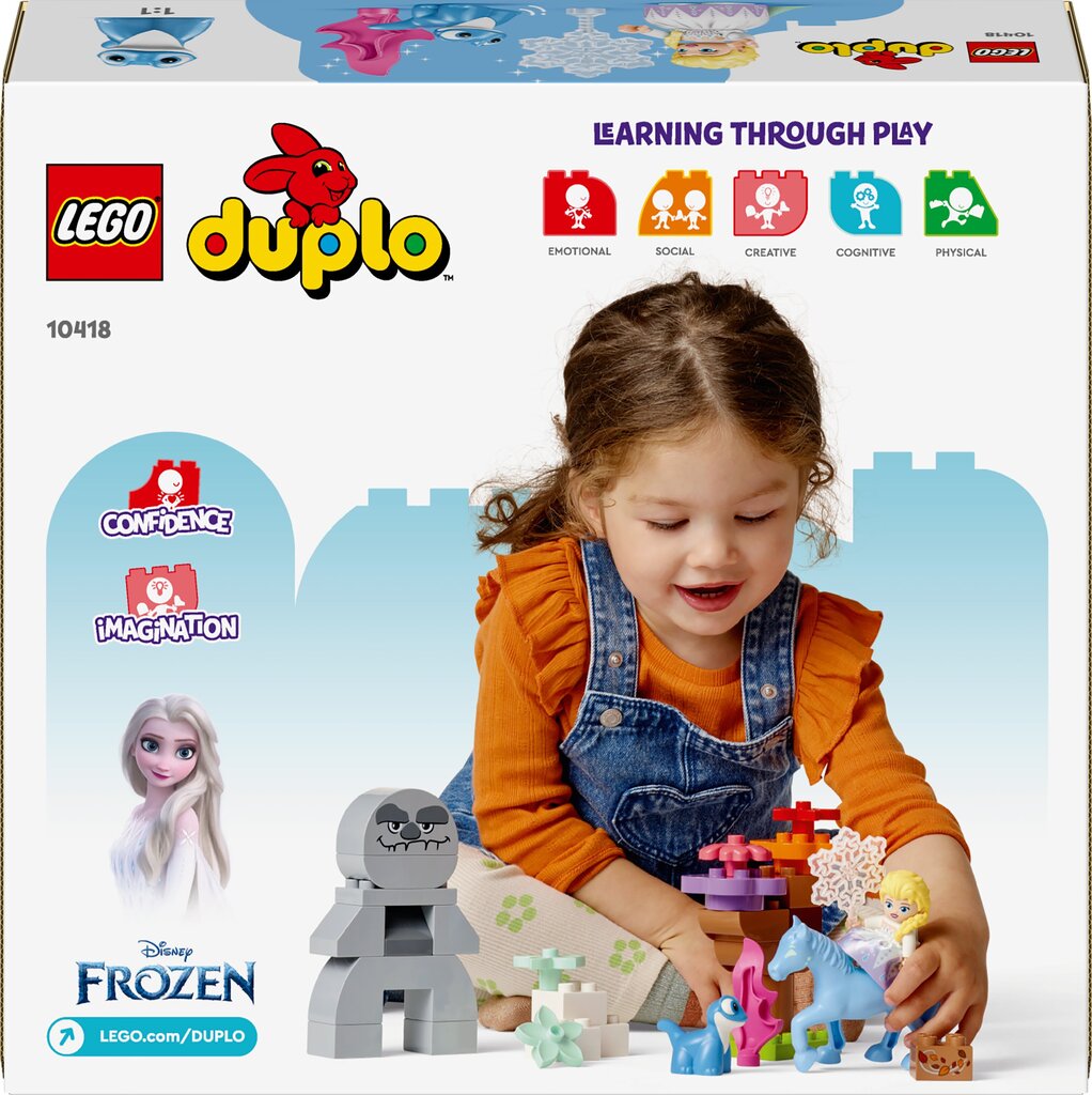 10418 LEGO® DUPLO Disney Elza un Bruni apburtajā mežā cena un informācija | Konstruktori | 220.lv