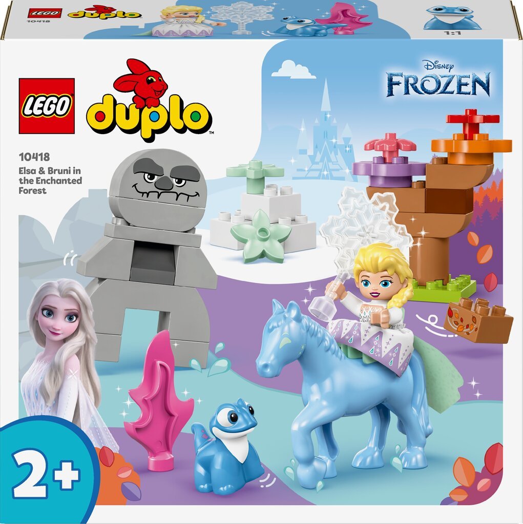 10418 LEGO® DUPLO Disney Эльза и Бруни в зачарованном лесу цена | 220.lv