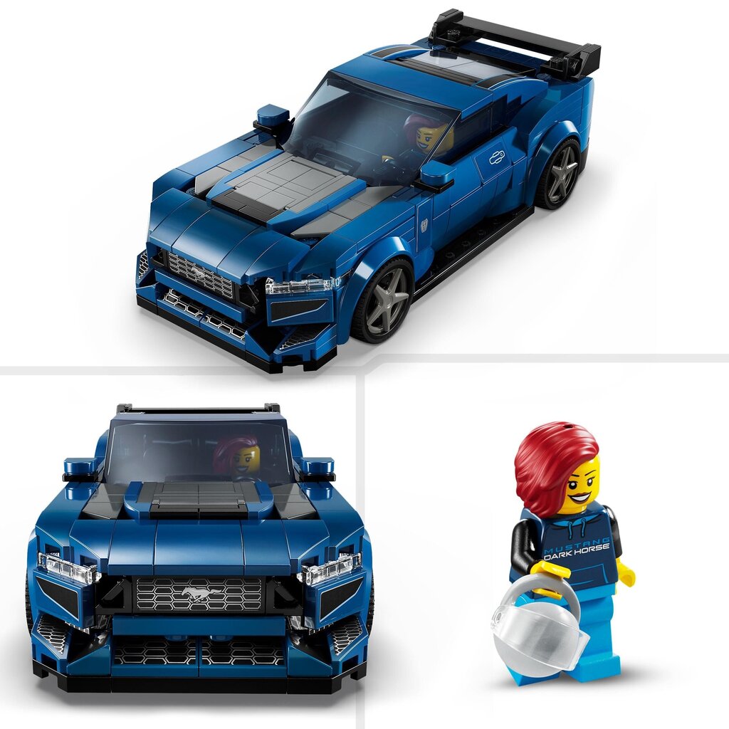 76920 LEGO® Speed Champions Sporta automašīna Ford Mustang Dark Horse цена и информация | Konstruktori | 220.lv