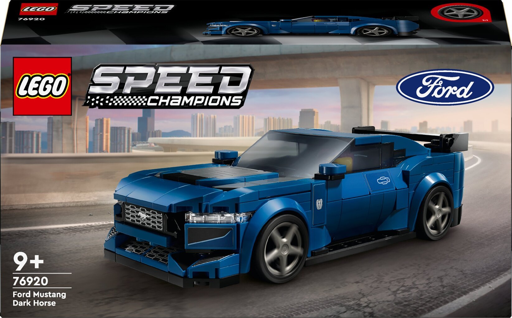 76920 LEGO® Speed Champions Sporta automašīna Ford Mustang Dark Horse цена и информация | Konstruktori | 220.lv