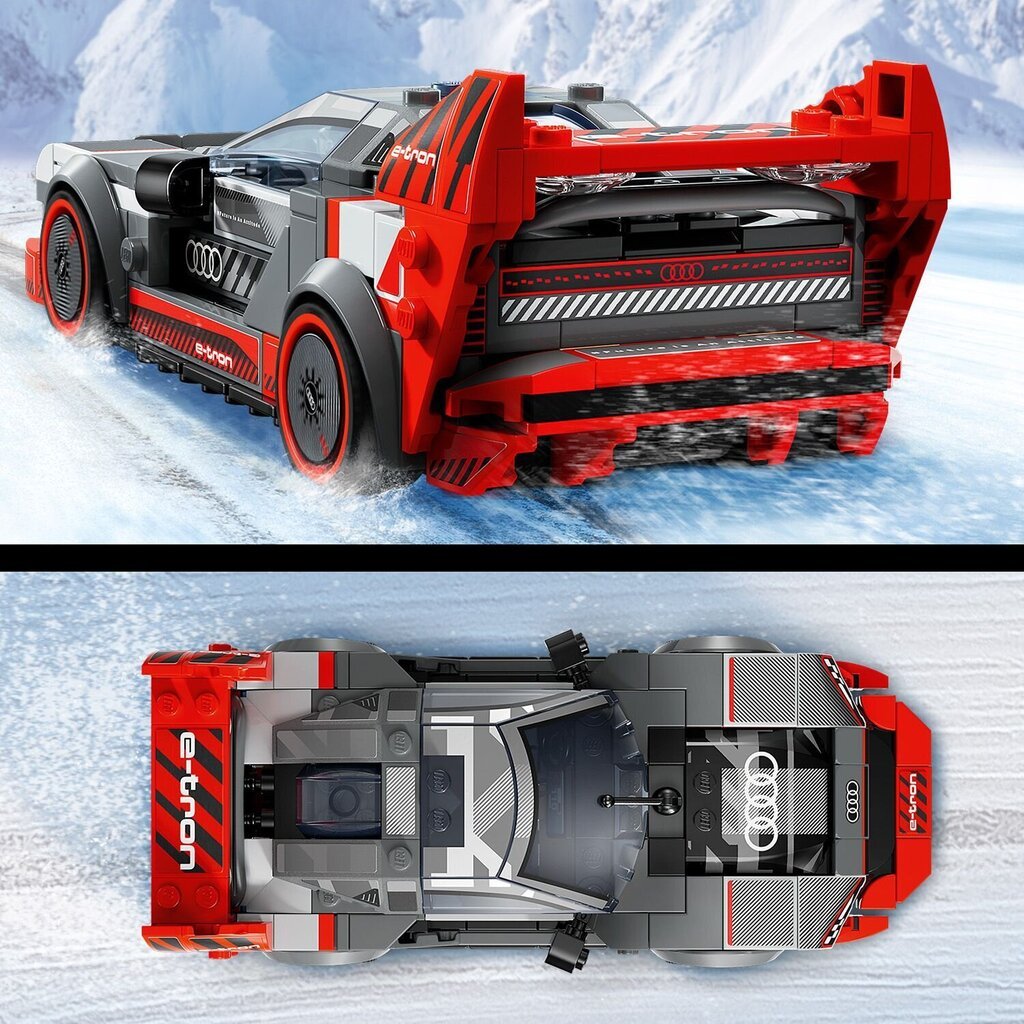 76921 LEGO® Speed Champions Sacīkšu automašīna Audi S1 e-tron quattro цена и информация | Konstruktori | 220.lv