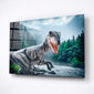 Rūdīta stikla glezna dinozaurs цена и информация | Gleznas | 220.lv