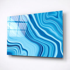 Картина из закаленного стекла Голубой камень цена и информация | Картины | 220.lv