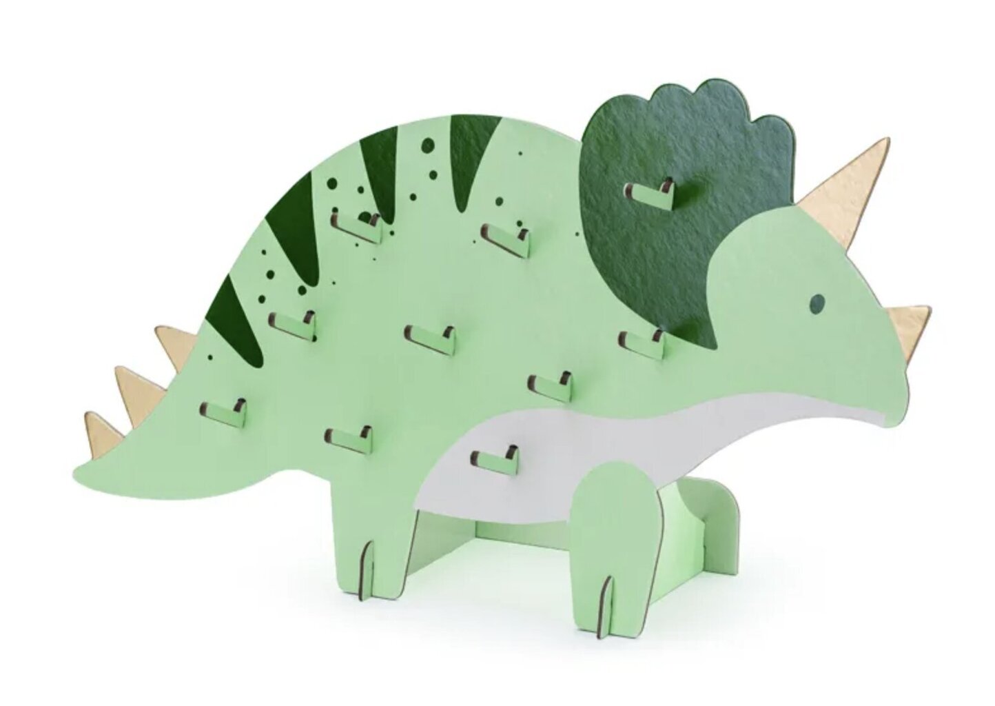 Uzkodu statīvs Dinozauri, 38x23 cm, 1 gab. cena un informācija | Ballītēm un svētkiem | 220.lv