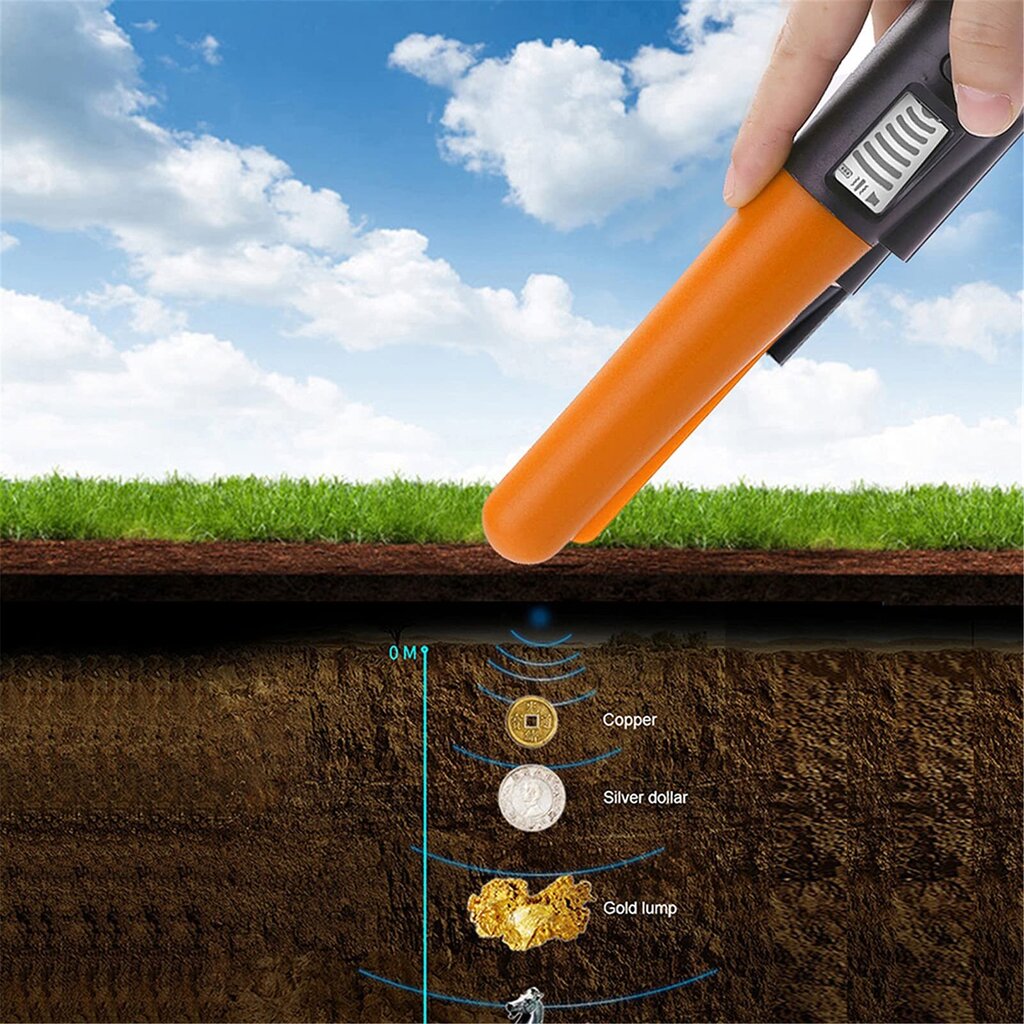 Rokas metāla detektors ar LED indikatoru cena un informācija | Metāla detektori | 220.lv