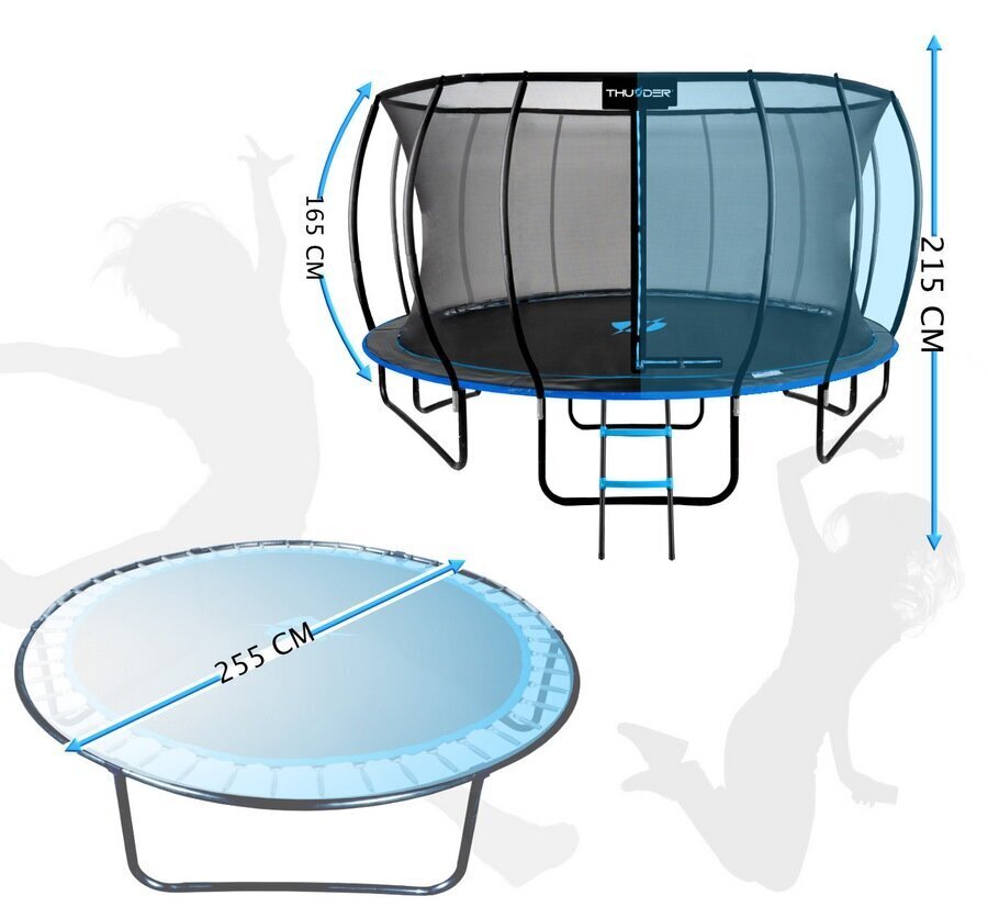 Batuts Thunder Inside Ultra 8FT, 255 cm цена и информация | Batuti | 220.lv