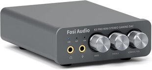 Усилитель для наушников Fosi Audio K5 Pro Gaming DAC  цена и информация | Fosi Audio Бытовая техника и электроника | 220.lv