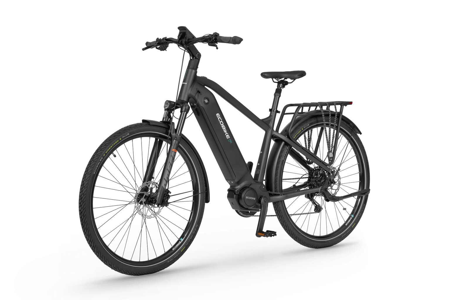 Elektriskais velosipēds Ecobike MX 500 21", 14.5Ah Greenway, tumši pelēks цена и информация | Elektrovelosipēdi | 220.lv