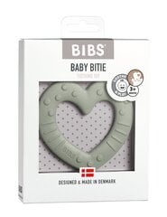 Graužammanta Bibs Bitie Heart Sage cena un informācija | Zobu riņķi | 220.lv