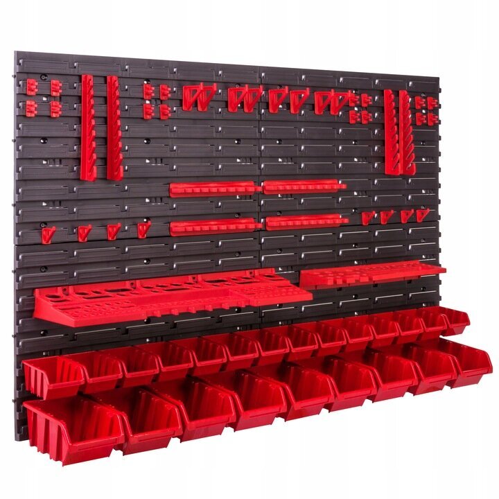 Instrumentu siena ar dažādiem plauktiem ITB-MIX60 115 x 78 cm cena un informācija | Instrumentu kastes | 220.lv