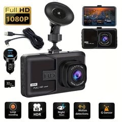Smurf automašīnas video ieraksta kamera cena un informācija | Auto video reģistratori | 220.lv