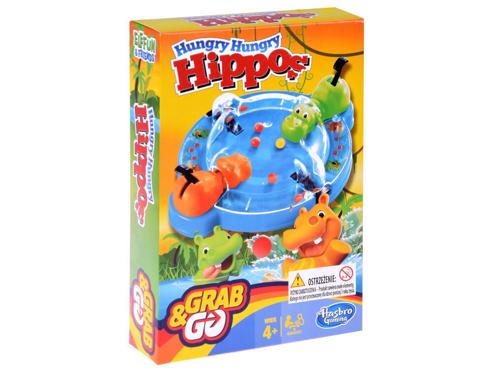 Arkādes spēle Hungry Hippos cena un informācija | Galda spēles | 220.lv