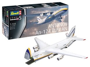 Konstruktors Revell - Antonov AN-124 Ruslan, 1/144, 03807 cena un informācija | Līmējamie modeļi | 220.lv