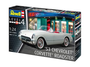 Сборная пластиковая модель. Revell - 1953 Corvette Roadster, 1/24, 07718 цена и информация | Склеиваемые модели | 220.lv