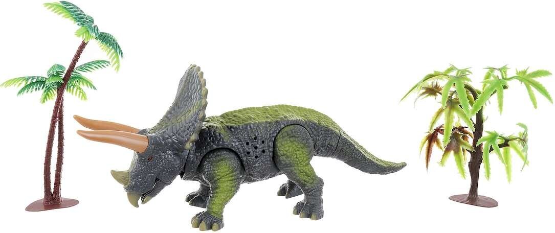 Figūriņa Triceratops ar skaņu cena un informācija | Rotaļlietas zēniem | 220.lv
