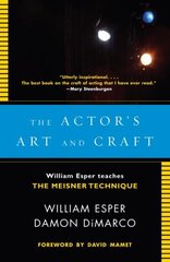 Actor's Art and Craft: William Esper Teaches the Meisner Technique cena un informācija | Stāsti, noveles | 220.lv