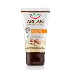 Equilibra Argan скраб для лица 75 ml цена и информация | Средства для очищения лица | 220.lv