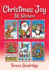 Christmas Joy 36 Stickers cena un informācija | Grāmatas par veselīgu dzīvesveidu un uzturu | 220.lv