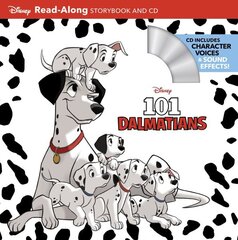 101 Dalmatians Read-along Storybook And Cd цена и информация | Книги для подростков и молодежи | 220.lv