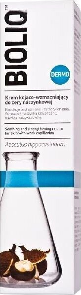 Nomierinošs sejas krēms jūtīgai ādai BioliQ Dermo, 50ml цена и информация | Sejas krēmi | 220.lv