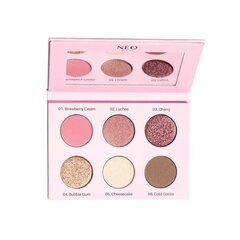 Палетка теней для век Neo Make Up Eyeshadow Palette Rose, 9 г цена и информация | Тушь, средства для роста ресниц, тени для век, карандаши для глаз | 220.lv