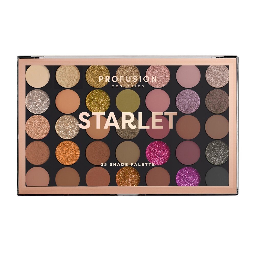 Acu ēnu palete Profusion Starlet Eyeshadow Palette cena un informācija | Acu ēnas, skropstu tušas, zīmuļi, serumi | 220.lv