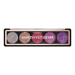 Acu ēnu palete ProFusion Amethyst Gems Eyeshadow Palette цена и информация | Тушь, средства для роста ресниц, тени для век, карандаши для глаз | 220.lv