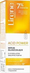 Увлажняющая сыворотка для лица Lirene Acid Power, 30 мл цена и информация | Сыворотки для лица, масла | 220.lv