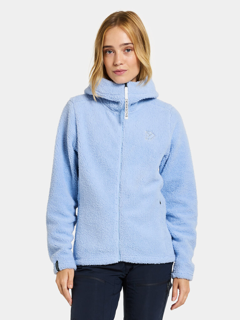 Didriksons sieviešu džemperis ANNIKEN, gaiši zils cena un informācija | Jakas sievietēm | 220.lv