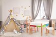 Bērnu koka mēbeles, krāsainas cena un informācija | Bērnu krēsliņi un bērnu galdiņi | 220.lv