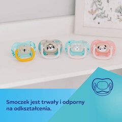 Silikona simetriskais knupis Canpol Babies Exotic Koala, 6-18 mēn, 34/921 цена и информация | Соски на бутылочку | 220.lv