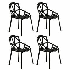 Набор стульев для гостиной, 4 шт. цена и информация | Стулья для кухни и столовой | 220.lv
