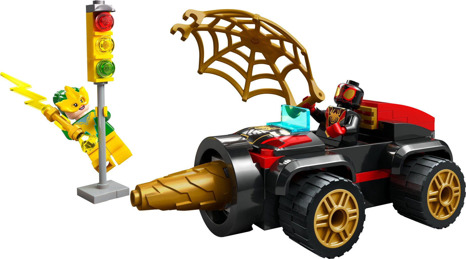 10792 LEGO® Marvel Transportlīdzeklis-urbjmašīna Supervaroņu darbība cena un informācija | Konstruktori | 220.lv