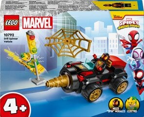 10792 LEGO® Marvel Транспортное средство-бур Супергеройский боевик цена и информация | Конструкторы | 220.lv