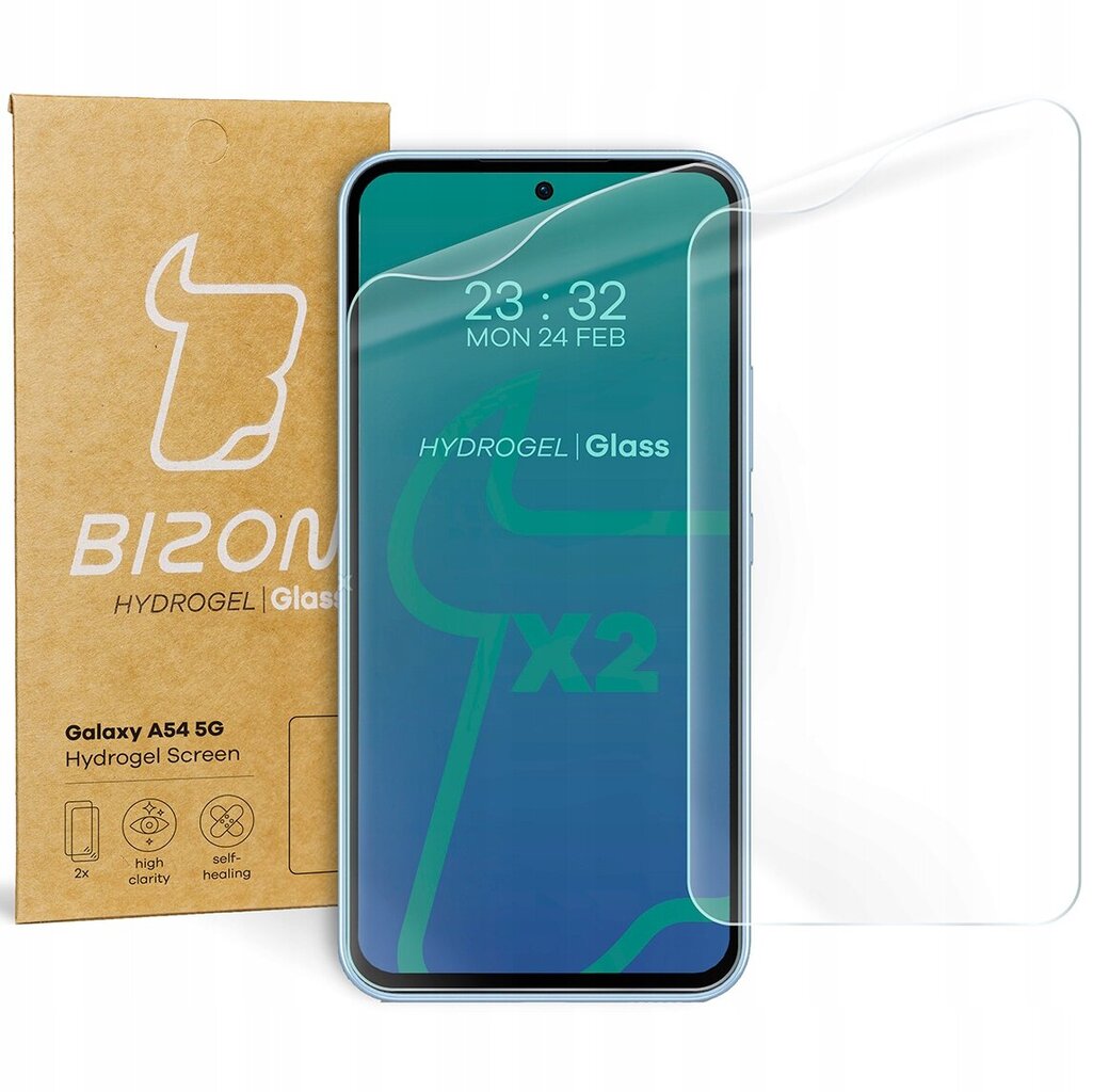 Bizon Galaxy A54 5G cena un informācija | Ekrāna aizsargstikli | 220.lv