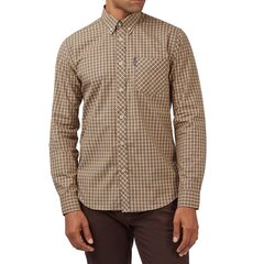 Ben Sherman krekls vīriešiem 5059508540377, smilškrāsas цена и информация | Мужские рубашки | 220.lv