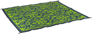 Divpusējs piknika paklājs, 180x200 cm, zaļš цена и информация | Туристические матрасы и коврики | 220.lv
