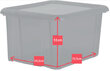 Dārza kaste Baya, 160l, brūna цена и информация | Komposta kastes un āra konteineri | 220.lv